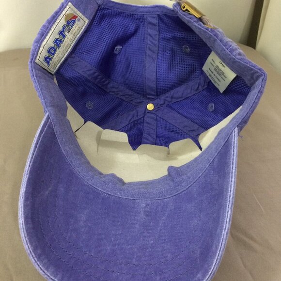 NEW Alpha Sigma Kappa Sorority Baseball Cap Hat Adjustable NWT Purple - Picture 7 of 7